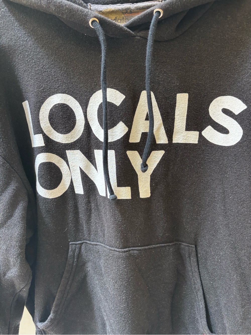 Aviator Nation Black "LOCALS ONLY" Hoodie - Picture 3 of 4
